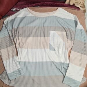 Striped Crew Neck Sweater